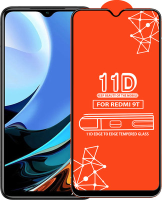 Qyist Edge To Edge Tempered Glass for Redmi 9T(Pack of 1)