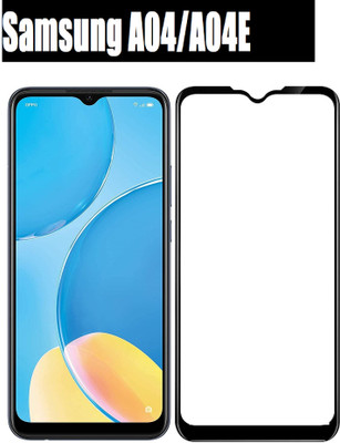 O2MG Edge To Edge Tempered Glass for SAMSUNG Galaxy A04, SAMSUNG A04, SAMSUNG Galaxy A04E, SAMSUNG A04E(Pack of 1)