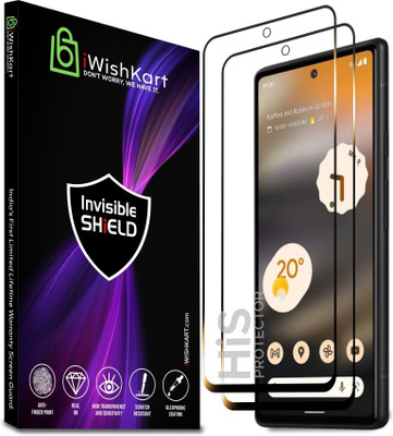 iWishKart Edge To Edge Tempered Glass for Google Pixel 6a, Google Pixel 6a 5G(Pack of 2)