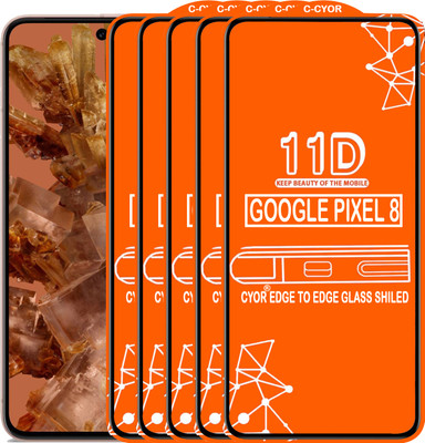 CYOR Edge To Edge Tempered Glass for ONEPLUS 10R 5G(Pack of 5)