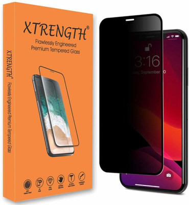XTRENGTH Edge To Edge Tempered Glass for Apple iPhone 12 Pro Max(Pack of 1)