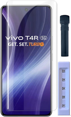 INFINITYWORLD Edge To Edge Tempered Glass for Vivo T4R 5G(Pack of 1)