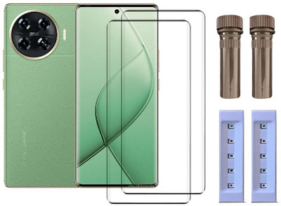 crixus Edge To Edge Tempered Glass for Tecno Spark 20 Pro+(Pack of 2)