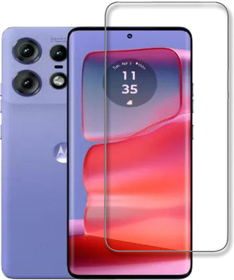 NKCASE Edge To Edge Tempered Glass for Motorola Edge 50 Pro 5G, (UV)(Pack of 1)