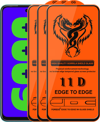 HQ Protection Edge To Edge Tempered Glass for Infinix Hot 12 Play(Pack of 3)