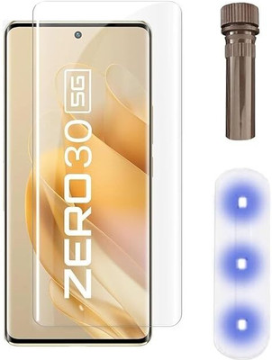 crixus Edge To Edge Tempered Glass for Infinix Zero 30 5G(Pack of 1)