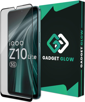 Gadget Glow Edge To Edge Tempered Glass for iQOO Z10 Lite 5G, IQOO Z10 Lite, Vivo T4 Lite 5G, Matte Finish Glass(Pack of 1)
