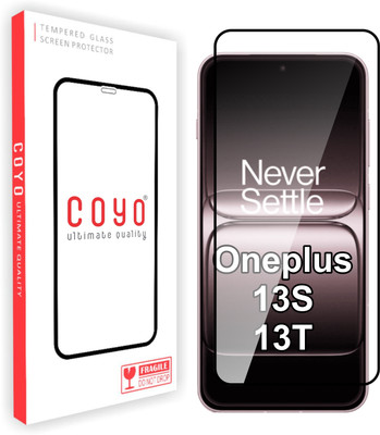 Coyo Edge To Edge Tempered Glass for OnePlus 13S 5G, OnePlus 13T 5G(Pack of 1)