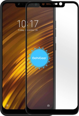 Obstinate Edge To Edge Tempered Glass for POCO F1, 11D Glass(Pack of 1)