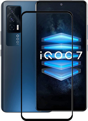 eZell Edge To Edge Tempered Glass for iQOO 7 5G(Pack of 1)