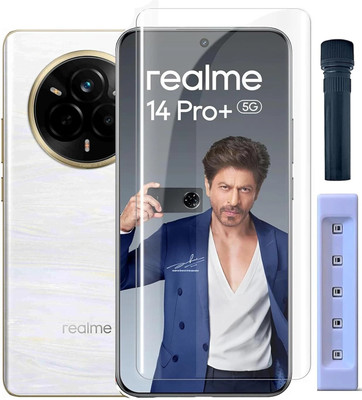 crixus Edge To Edge Tempered Glass for Realme 14 Pro Plus(Pack of 1)