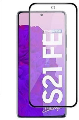 kentop Edge To Edge Tempered Glass for Samsung Galaxy S21 FE 5G(Pack of 1)