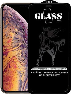 CYOR Edge To Edge Tempered Glass for Apple iPhone XS(Pack of 1)