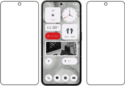Tuch Screen Guard for Nothing Phone 2a Impossible Tempered Glass Nothing Phone 2a(Pack of 2)