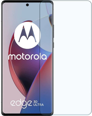 iKare Edge To Edge Tempered Glass for Motorola Edge 30 Ultra(Pack of 1)