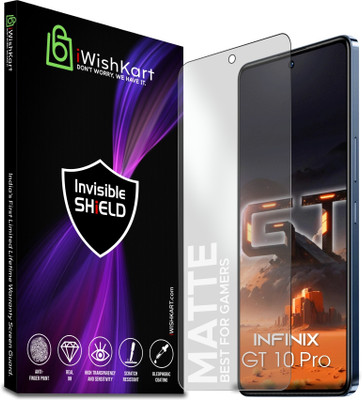 iWishKart Edge To Edge Tempered Glass for Infinix GT 10 Pro, Infinix GT 10 Pro 5G, GT10Pro, GT10 Pro, Military grade Edge to Edge gorilla glass(Pack of 1)