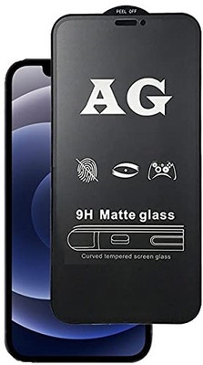FwellT Edge To Edge Tempered Glass for Apple iPhone 12 Pro Max(Pack of 1)