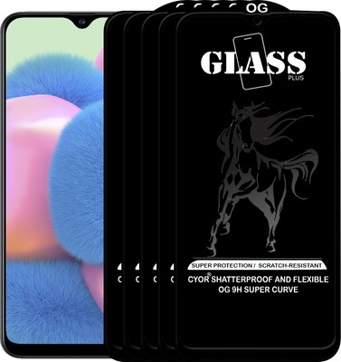 CYOR Edge To Edge Tempered Glass for SAMSUNG A70(Pack of 5)
