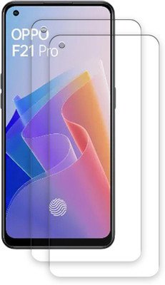ARBAN Edge To Edge Tempered Glass for Oppo F21 Pro TEMPERED GUARD FRONTP2(Pack of 2)