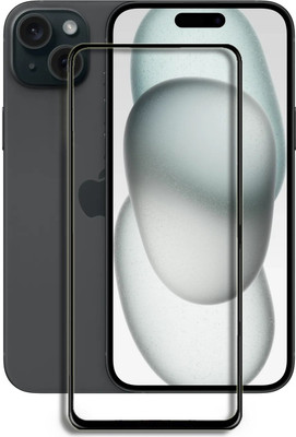 Caseline Edge To Edge Tempered Glass for APPLE iPhone 15 Plus, iPhone 15 Plus(Pack of 1)