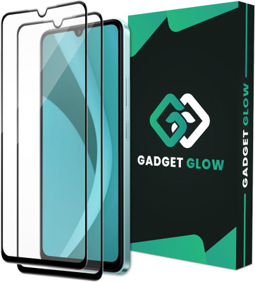 Gadget Glow Edge To Edge Tempered Glass for Poco C75 5G, Redmi A4 5G, Poco C75 5G/ Redmi A4 5G(Pack of 2)