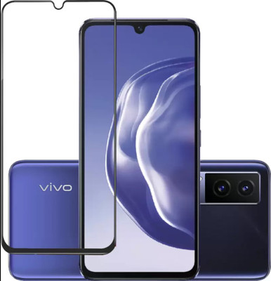 BRIGHTRON Edge To Edge Tempered Glass for Vivo V21e 5G(Pack of 1)