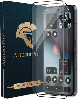 ArmourPro Edge To Edge Tempered Glass for Nothing Phone 3 5G, Nothing 3(Pack of 2)