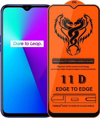 HQ Protection Edge To Edge Tempered Glass for Realme 3 Pro(Pack of 1)