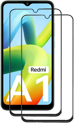 NSTAR Edge To Edge Tempered Glass for Mi A1(Pack of 2)