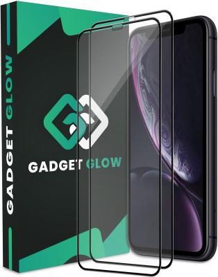 Gadget Glow Edge To Edge Tempered Glass for Apple iPhone XR, Apple iPhone 11(Pack of 2)