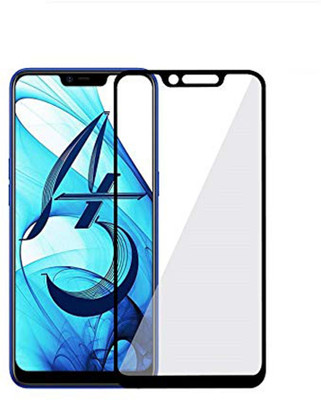 alphax Edge To Edge Tempered Glass for OPPO A5(Pack of 1)