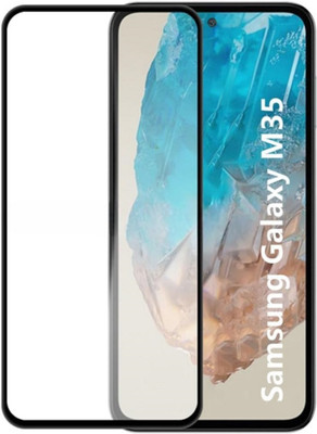 BRENZZ Edge To Edge Tempered Glass for SAMSUNG Galaxy M35 5G, SAMSUNG M35 5G(Pack of 1)