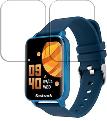 ARBAN Edge To Edge Tempered Glass for Fastrack Reflex Curv Unisex 1.69 inch SMARTWATCH SCREEN GUARD(Pack of 2)