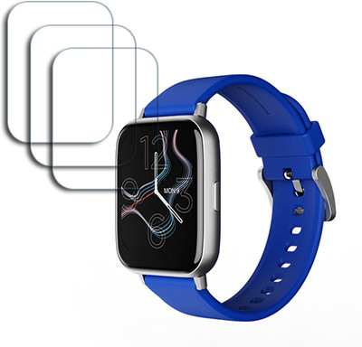 MUTAALI Edge To Edge Screen Guard for boAt Wave Prime 47 (1.69inch) Smartwatch(Pack of 3)