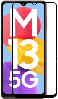 MOBIGENIX Edge To Edge Tempered Glass for Samsung Galaxy M13 5G(Pack of 1)