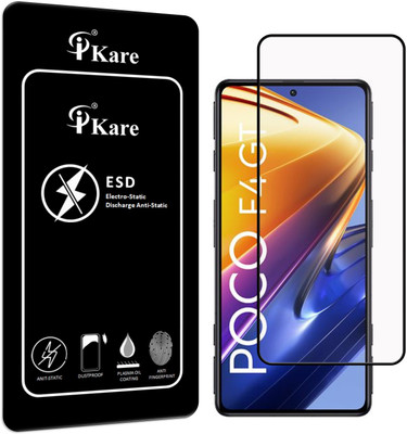 iKare Edge To Edge Tempered Glass for POCO F4 GT(Pack of 1)