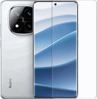 VISHRN CASES Edge To Edge Tempered Glass for REDMI Note 14 Pro Plus 5G, REDMI Note 14 Pro+ 5G(Pack of 1)