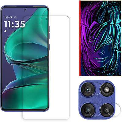 SOMTONE Edge To Edge Tempered Glass for Motorola Edge 60 Stylus 5G FRONT Tempered Glass Screen Protector | Anti-Scratch | Edge to Edge Full Coverage | 9H Hardness ( 1 FRONT SCREEN GUARD + 1 CAMERA LENS PROTECTOR + 1 FREE BACK EMBOSSED SKIN002 )(Pack of 1) SOMTONE Edge To Edge Tempered Glass for Motorola Edge 60 Stylus 5G FRONT Tempered Glass Screen Protector | Anti-Scratch | Edge to Edge Full Coverage | 9H Hardness ( 1 FRONT SCREEN GUARD + 1 CAMERA LENS PROTECTOR + 1 FREE BACK EMBOSSED SKIN002 )(Pack of 1)