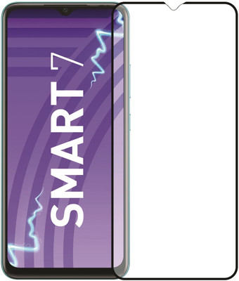 GLOBAL NOMAD Edge To Edge Tempered Glass for Infinix SMART 7, Infinix HOT 30i(Pack of 1)