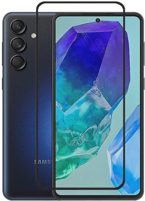 RCHJV Edge To Edge Tempered Glass for SAMSUNG Galaxy M55 5g(Pack of 1)