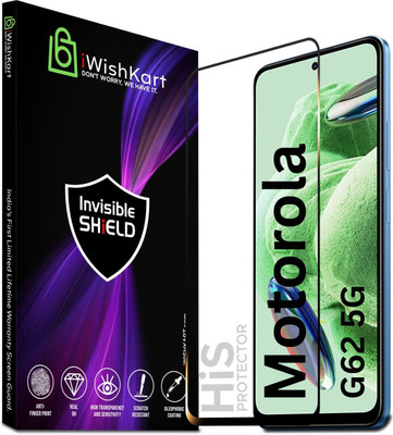 iWishKart Edge To Edge Tempered Glass for MOTOROLA G62, MOTOROLA G62 5G, MOTOROLA Moto G62, MOTOROLA Moto G62 5G, MOTOROLA g 62(Pack of 1)