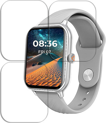 ARBAN Edge To Edge Tempered Glass for beatXP Unbound Nova 1.96 inch SMARTWATCH SCREEN GUARD(Pack of 3)