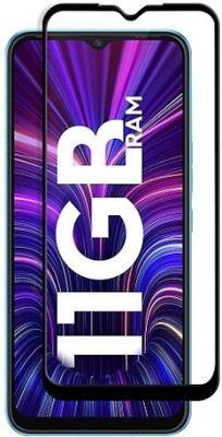 RCHJV Edge To Edge Tempered Glass for Tecno Spark 9T(Pack of 1)