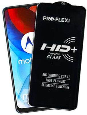 Vvr Edge To Edge Tempered Glass for Motorola E7 Power/Moto E7 Power(Pack of 1)