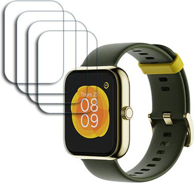 ARBAN Edge To Edge Tempered Glass for boAt Mystiq 1.57 inch SMARTWATCH SCREEN GUARD(Pack of 4)