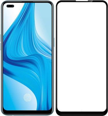 DMJHP Edge To Edge Tempered Glass for Oppo F17 Pro(Pack of 1)