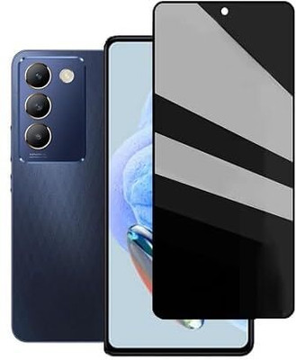 KMPERED Edge To Edge Tempered Glass for Vivo Y200E, VIVO Y200E 5G(Pack of 1)