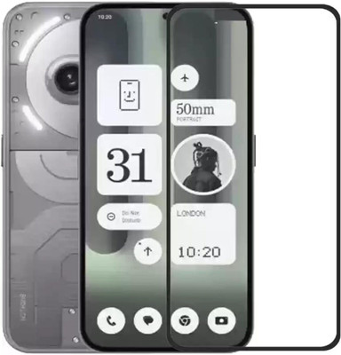 O2MG Edge To Edge Tempered Glass for Nothing Phone (2a) Plus(Pack of 1)