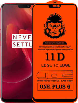 Xester Edge To Edge Tempered Glass for OnePlus 6(Pack of 1)