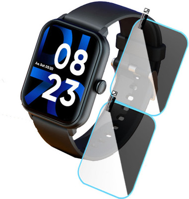 daffin Edge To Edge Tempered Glass for DIZO Watch D2(Pack of 2)